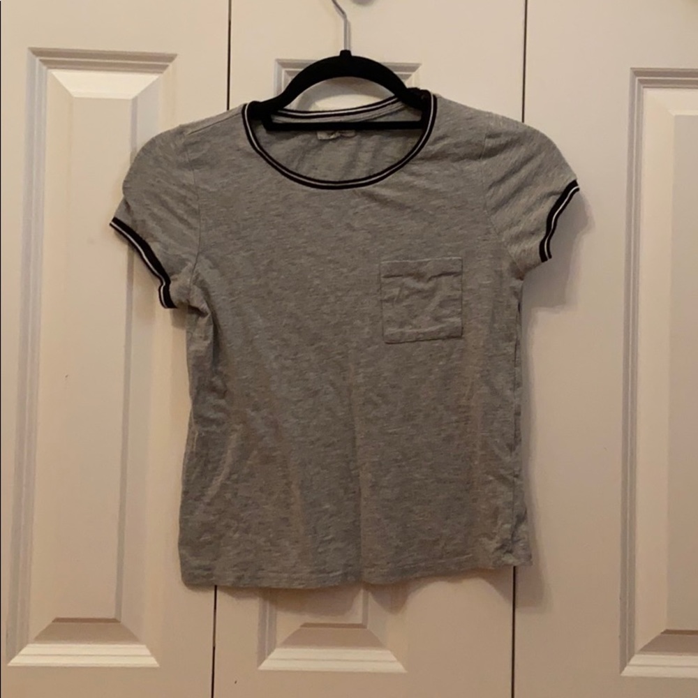 Heart and Hips Gray Crop Top